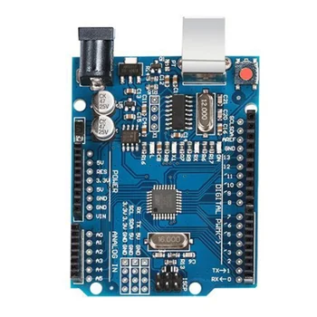 עבור Arduino UNO R3 פיתוח המנהלים ATMEGA328P תואם מיקרו מודול לוח האם עם כבל