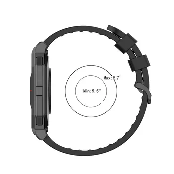 עבור Huawei השעון 4 3 Pro החדש צמיד 22mm סיליקון הלהקה עבור Samsung Galaxy לצפות 3 45mm 46mm ציוד S3 גבול רצועת הצמיד