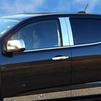 עבור דיסקברי 4 LR4 2009 2010 2011 2012 2013 2014 2015 2016 המכונית בצד החלון לקצץ B C עמוד פוסט לכסות 6 חתיכות/סט