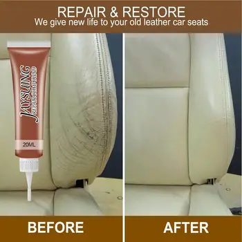 עור ערכת תיקון 20ml עור מסדר הספה ויניל & ריפוד ערכת תיקון עבור המושבים של הספה & רהיטים ' קט מושב הרכב