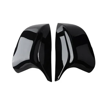 על 2014-2022 אינפיניטי Q50 Q60 מבריק צבע שחור אחורית המראה בצד לכסות את קפטן מ ' בסגנון החלפה