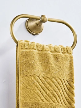 עתיק מגבת הטבעת חרוט בסיס גודל גדול חדר אמבטיה רטרו הקיר אגרוף ציפורניים-יד חופשית, בעל מגבת
