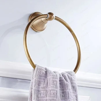 עתיק מגבת הטבעת חרוט בסיס גודל גדול חדר אמבטיה רטרו הקיר אגרוף ציפורניים-יד חופשית, בעל מגבת