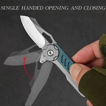 פופולרי נירוסטה M390 מיני סכין מפתח קולב נייד Openboxname סכין אקספרס אוסף הסכין הסכין