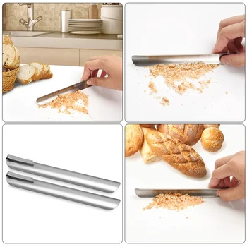 פירורי הלחם מגרד שולחן נקי יותר קל לקשט עוגה כלים החפץ להשתמש נירוסטה מתכת מטבח