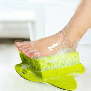 פראייר מקלחת אמבטיה הרגל מברשת Scrubber אמבטיה הנעל רגליים עיסוי נעלי מברשת לשפשף פילינג ספא מקלחת להסיר עור מת החדש