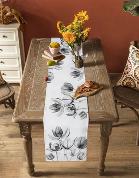 פרח הצבעוני שולחן רץ עיצוב חתונה כיסוי שולחן החג מסיבת קפה שולחן קישוט שולחן בד
