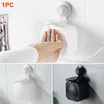 שירותים ABS חיסכון בחלל המטבח קידוח לא תלוי חזקה כיוון עמיד למים הקש על קיר רכוב סבון מתקן היניקה גביע