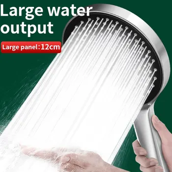 שירותים בלחץ ראש מקלחת יד חבילת אביזרי המקלחת לוח גדול מים פלט 3 דגמים אוניברסליים הסתגלות