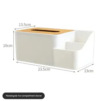 שליטה מרחוק אחסון השולחן יצירתי עבור הסלון המשרד אוכל רב תכליתי ושונות Ontainer אחסון הביתה תיבת נייר חם